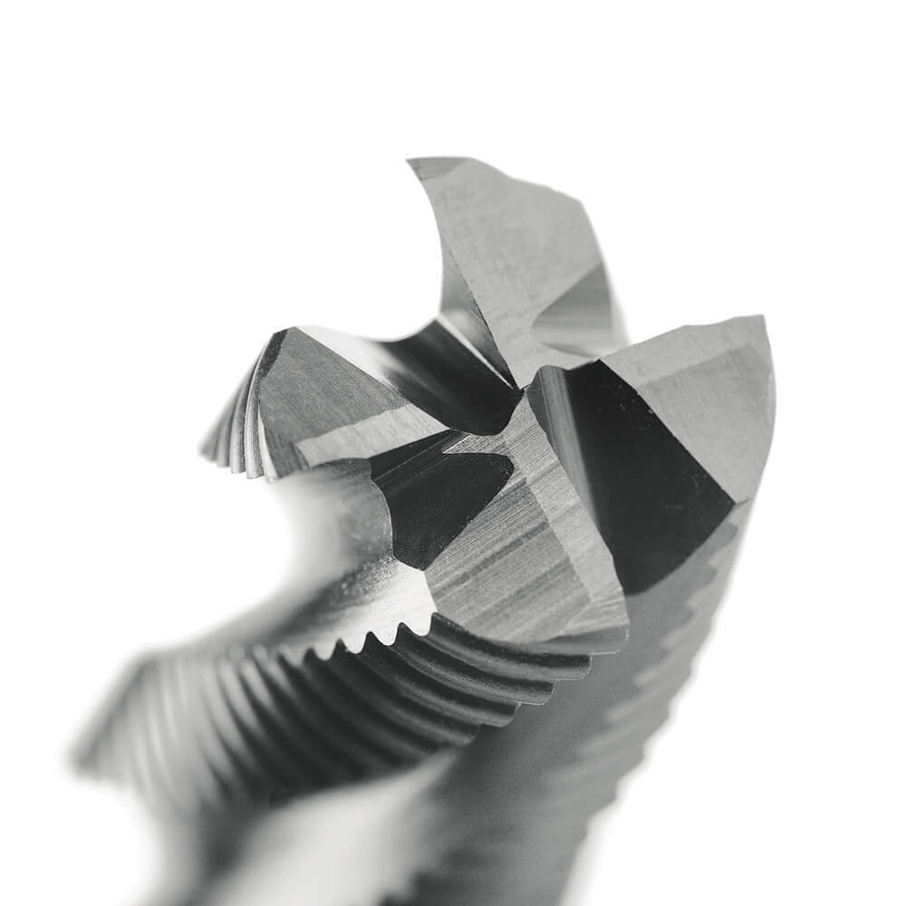 Sutton E168 Metric 3-4 Flute Roughing Endmill - 8% Cobalt - Regular2