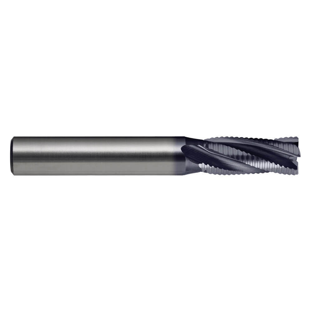 Sutton E169 Metric 3-4 Flute Roughing Endmill 8% Cobalt TiCN Regular - AIMS Industrial Supplies