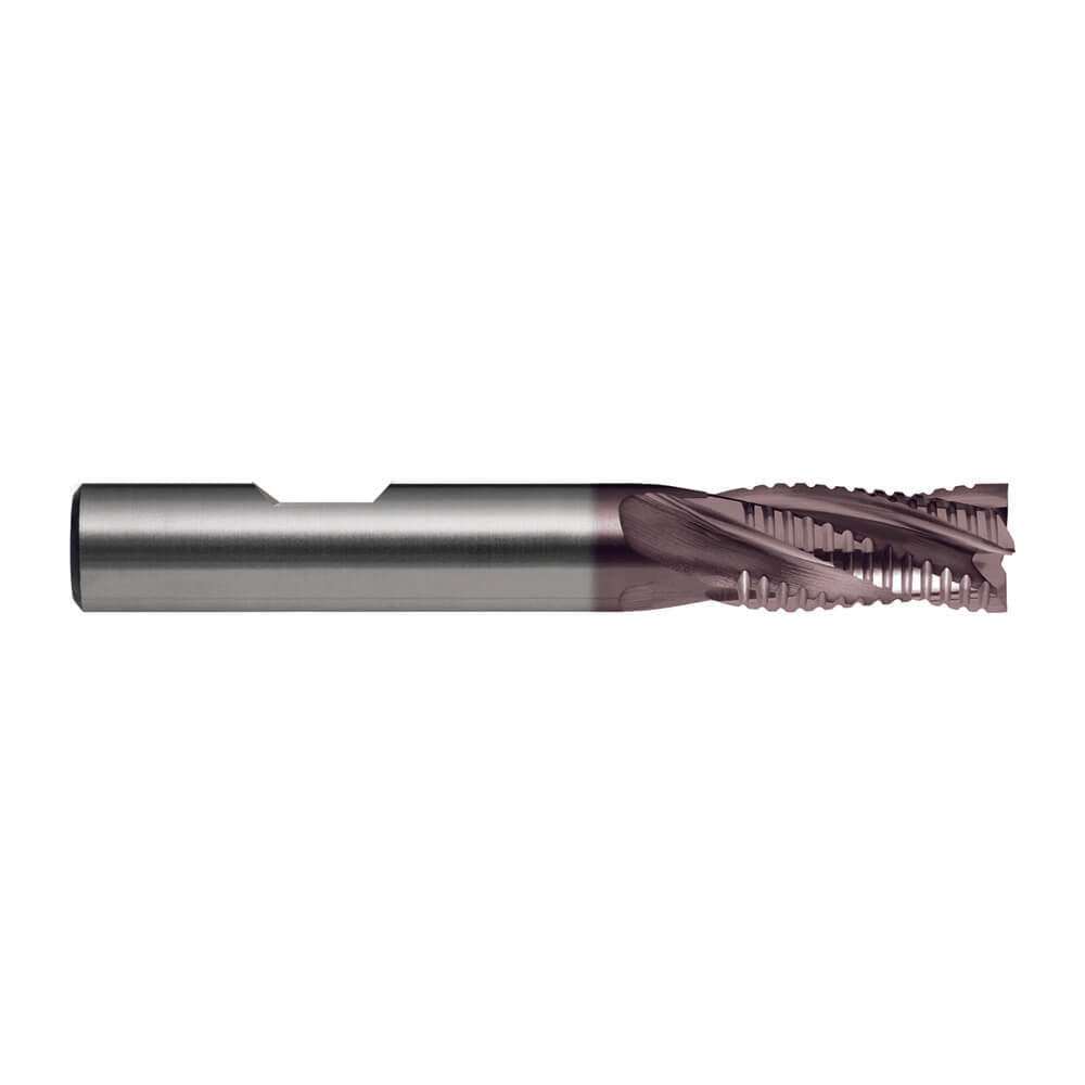 Sutton E202 Metric 3 Flute Roughing Endmill - 8% Cobalt TiAlN Regular - AIMS Industrial Supplies