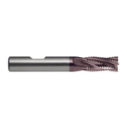 Sutton E202 Metric 3 Flute Roughing Endmill - 8% Cobalt TiAlN Regular - AIMS Industrial Supplies