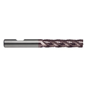 Sutton E206 Metric 4 Flute Roughing Endmill - 8% Cobalt - TiAlN Long1