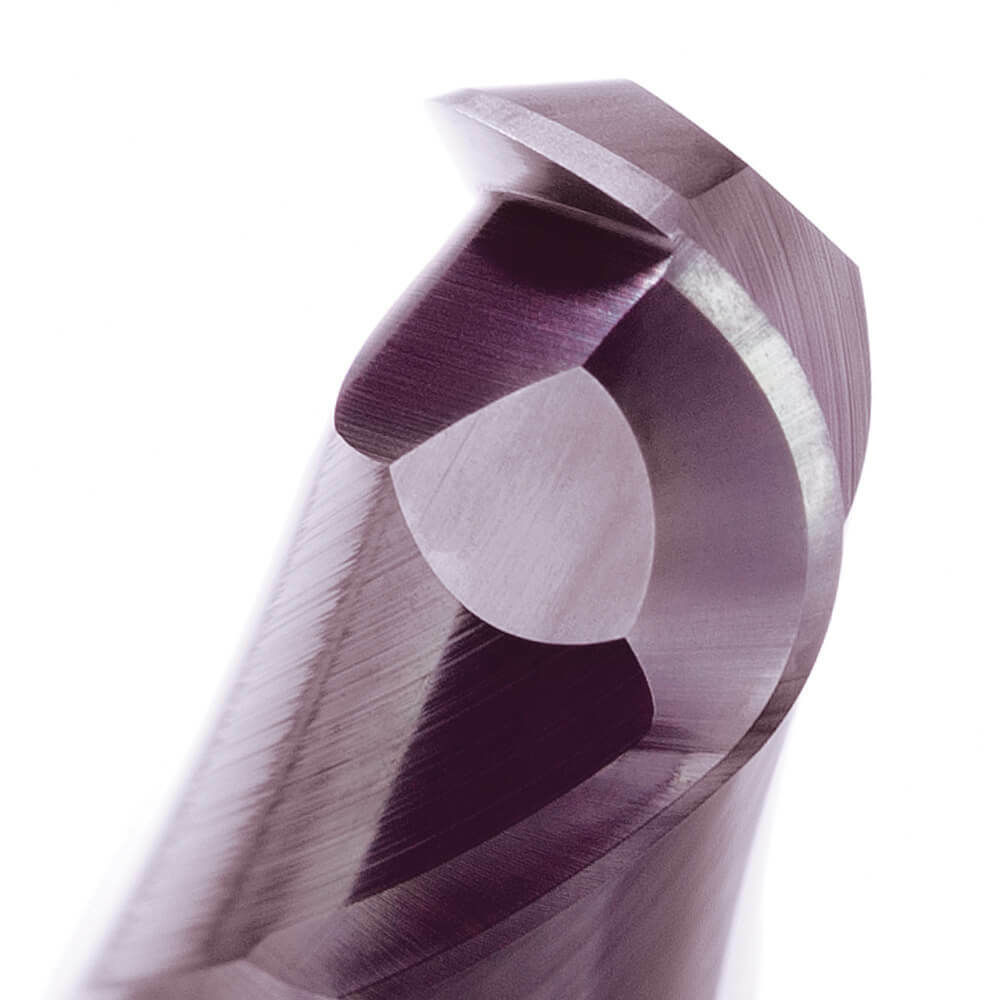 Sutton E314 Imperial 2 Flute Ball Nose Endmill Carbide AlCrN Regular2