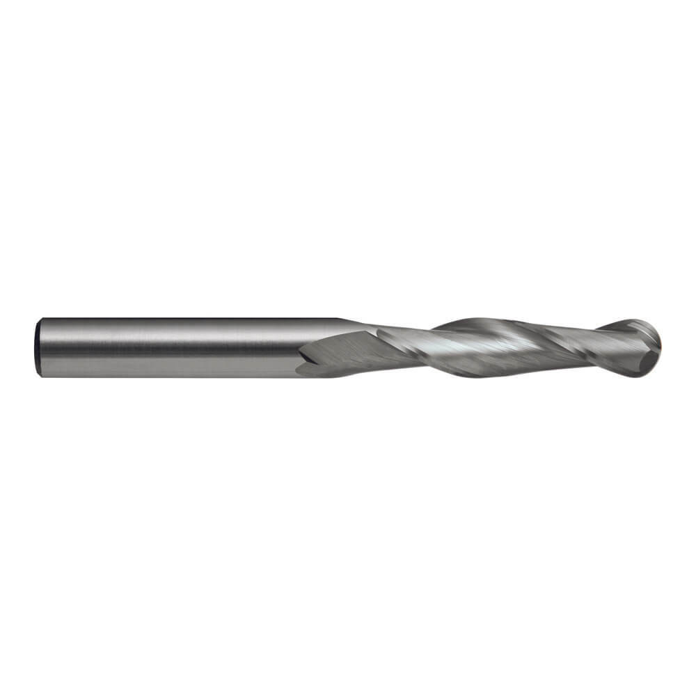 Sutton E315 Metric 2 Flute Ball Nose Endmill Carbide VHMExtra Long1