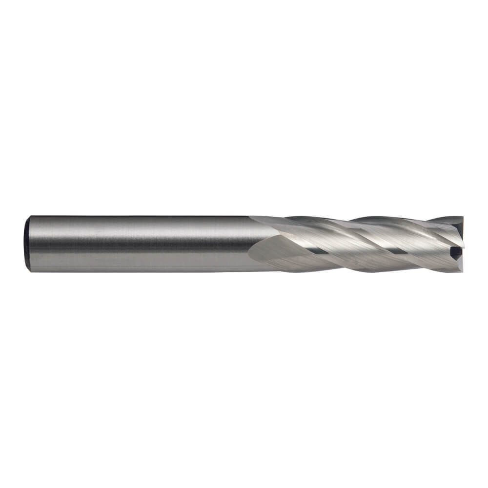 Sutton E3370953 3/8" x 3/8" 4 Flute Endmill - Solid Carbide VHM - Long