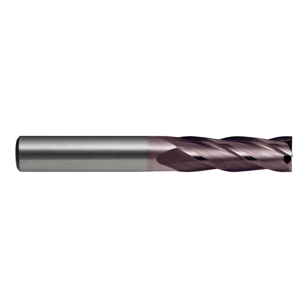 Sutton E340 Metric 4 Flute Endmill - Solid Carbide VHM - AlCrN - Long - AIMS Industrial Supplies