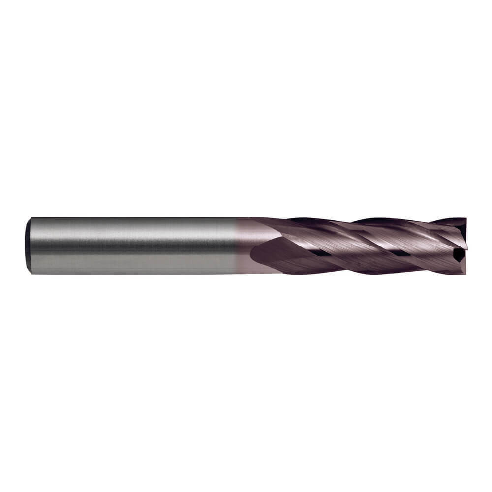 Sutton E3400953 3/8" x 3/8" 4 Flute Endmill - Carbide VHM - AlCrN - Long