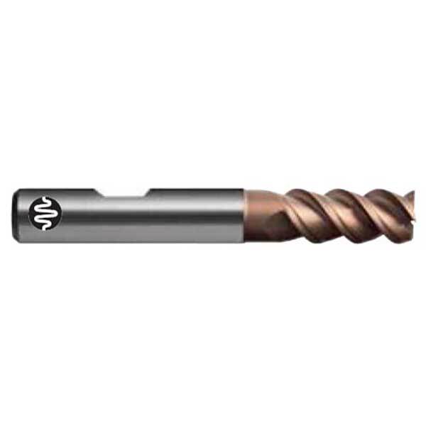 Sutton E411 3 Flute Endmill Carbide Ultra Helica Regular HB - AIMS Industrial Supplies