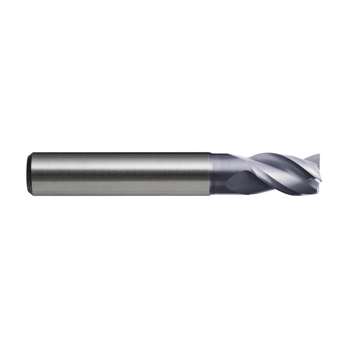 Sutton E422 Metric 3 Flute Endmill - Carbide VHM Ultra AlCrN - Short