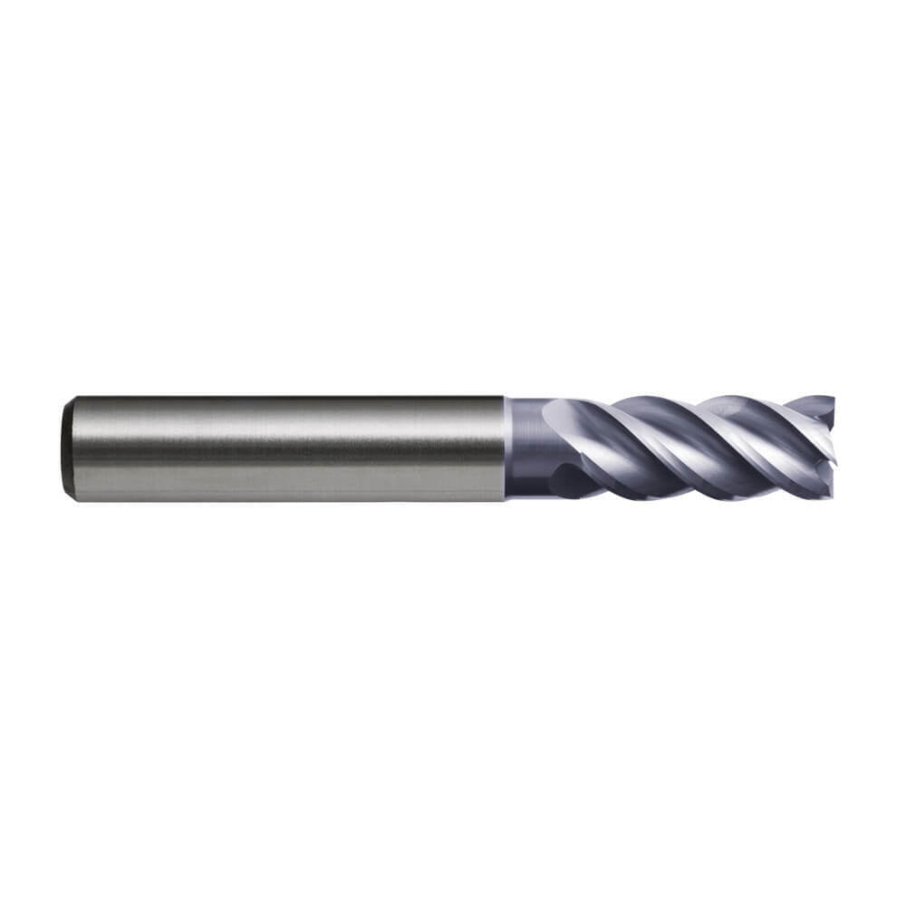 Sutton E426 Metric 4 Flute Endmill - Carbide VHM Ultra AlCrN - Long - AIMS Industrial Supplies
