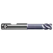 Sutton E431 4 Flute Corner Radius Endmill VHM AlCrN Long HB - AIMS Industrial Supplies