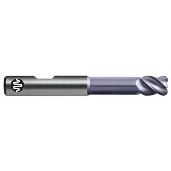 Sutton E431 4 Flute Corner Radius Endmill VHM AlCrN Long HB - AIMS Industrial Supplies