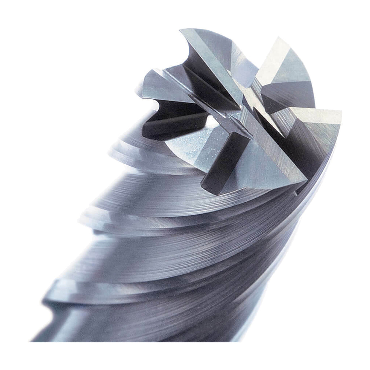 Sutton E432 Metric 6-8 Flute Endmill - Carbide VHM Ultra AlCrN - Long