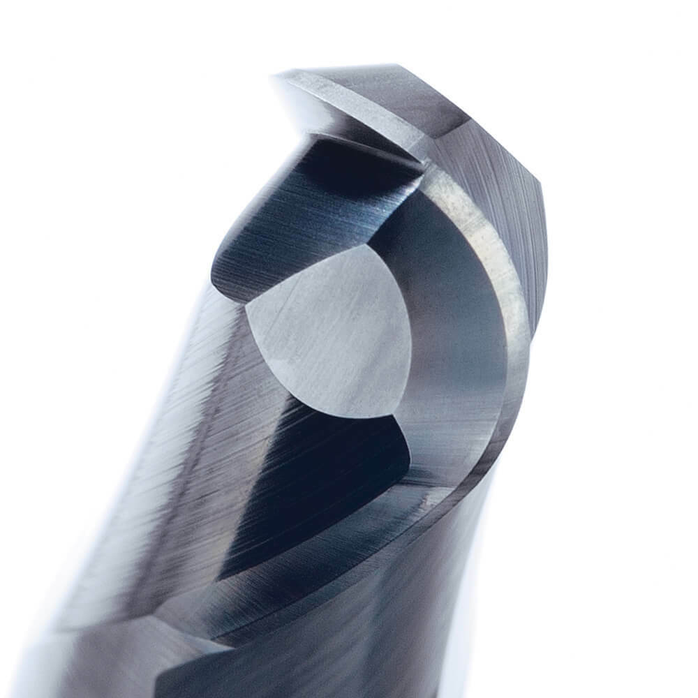 Sutton E440 Metric 2 Flute Ball Nose Slot Drill Carbide VHM AlCrN Long - AIMS Industrial Supplies
