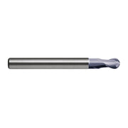 Sutton E440 Metric 2 Flute Ball Nose Slot Drill Carbide VHM AlCrN Long - AIMS Industrial Supplies