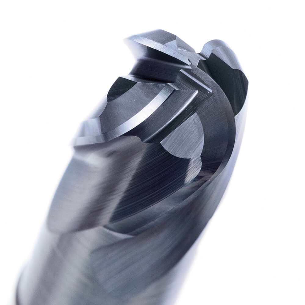 Sutton E442 Metric 4 Flute Ball Nose Slot Drill Carbide VHM AlCrN Long - AIMS Industrial Supplies
