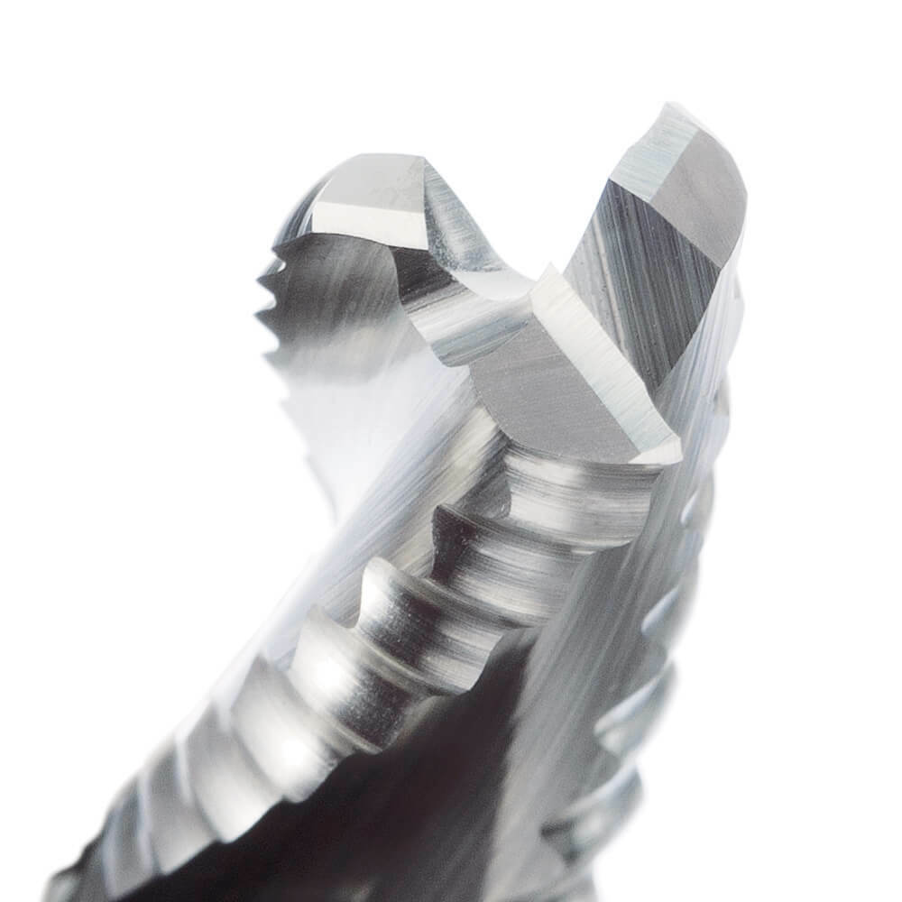 Sutton E446 Metric 3 Flute Roughing Endmill - Carbide VHM - Long2