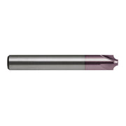 Sutton E458 Metric 4 Flute Chamfer Endmill Corner Radius VHM TiAlN - AIMS Industrial Supplies