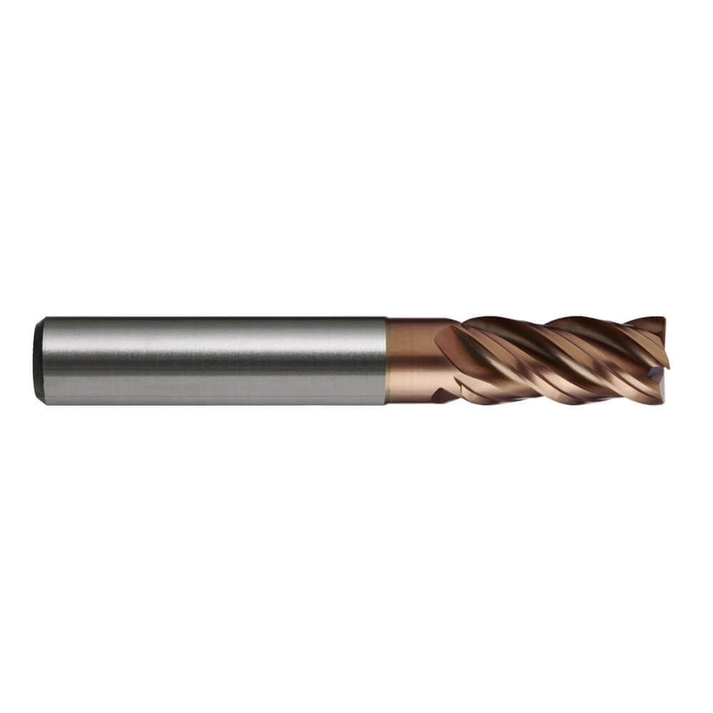Sutton E4590800 8mm x 8mm 4 Flute Endmill - Carbide VHM Helica - Regular