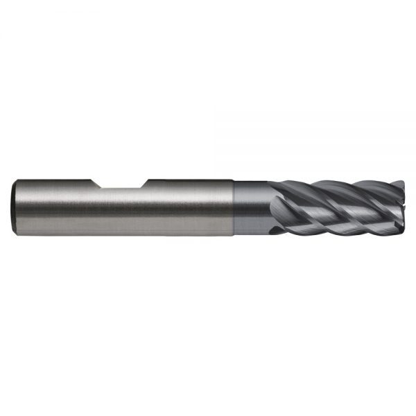 Sutton E475 5 Flute Corner Radius Endmill Carbide Xceed HB - AIMS Industrial Supplies