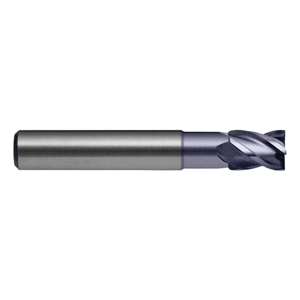 Sutton E533 Metric 4 Flute Endmill - Carbide VHM Ultra AlCrN - Short1