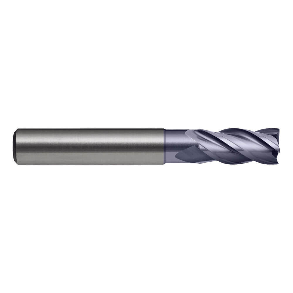 Sutton E535 Metric 4 Flute Endmill - Carbide VHM Ultra AlCrN - Long - AIMS Industrial Supplies