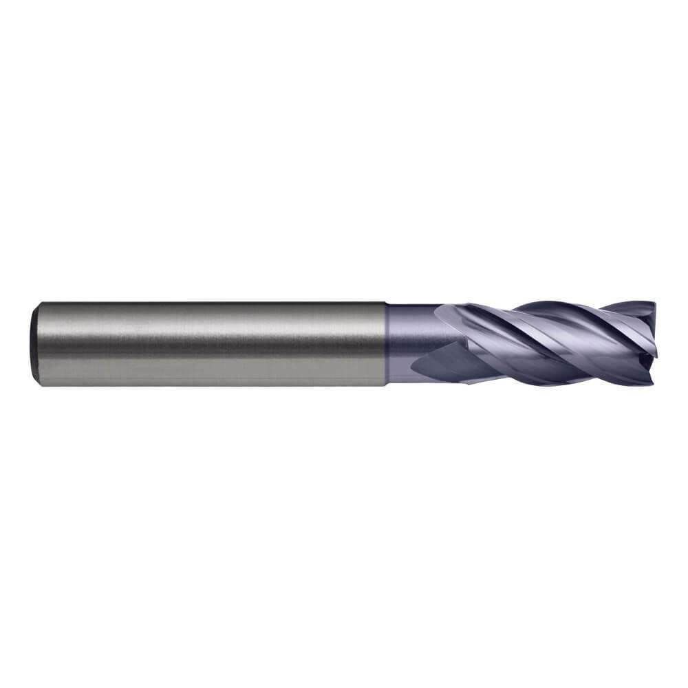 Sutton E535 Metric 4 Flute Endmill - Carbide VHM Ultra AlCrN - Long - AIMS Industrial Supplies