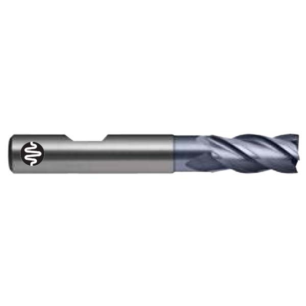 Sutton E5361000 10 x 72mm 4 Flute Endmill Carbide AlCrN Harmony HB