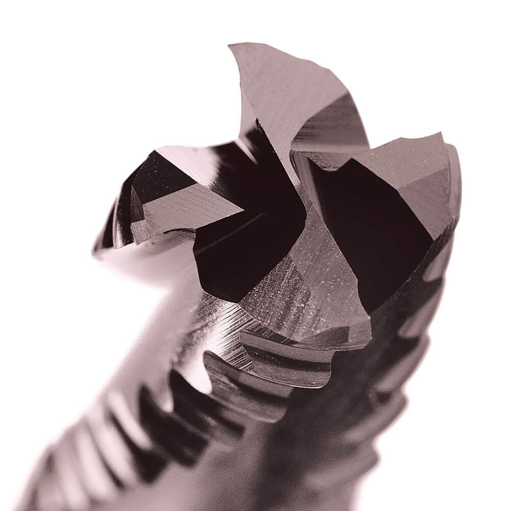 Sutton E547 Metric 3-4 Flute Roughing Endmill - Carbide AlCrN Regular - AIMS Industrial Supplies