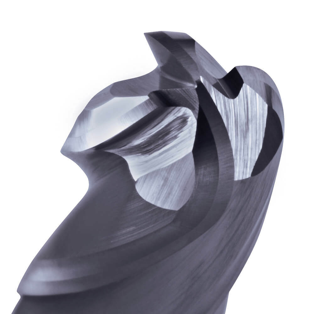 Sutton E557 Metric 4 Flute Ball Nose Endmill - VHM Ultra AlCrN - Long - AIMS Industrial Supplies