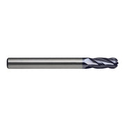 Sutton E557 Metric 4 Flute Ball Nose Endmill - VHM Ultra AlCrN - Long - AIMS Industrial Supplies