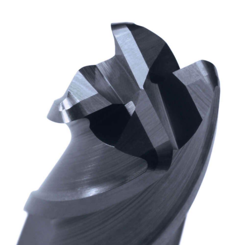 Sutton E559 Metric 4 Flute Corner radius Endmill VHM Ultra AlCrN - AIMS Industrial Supplies