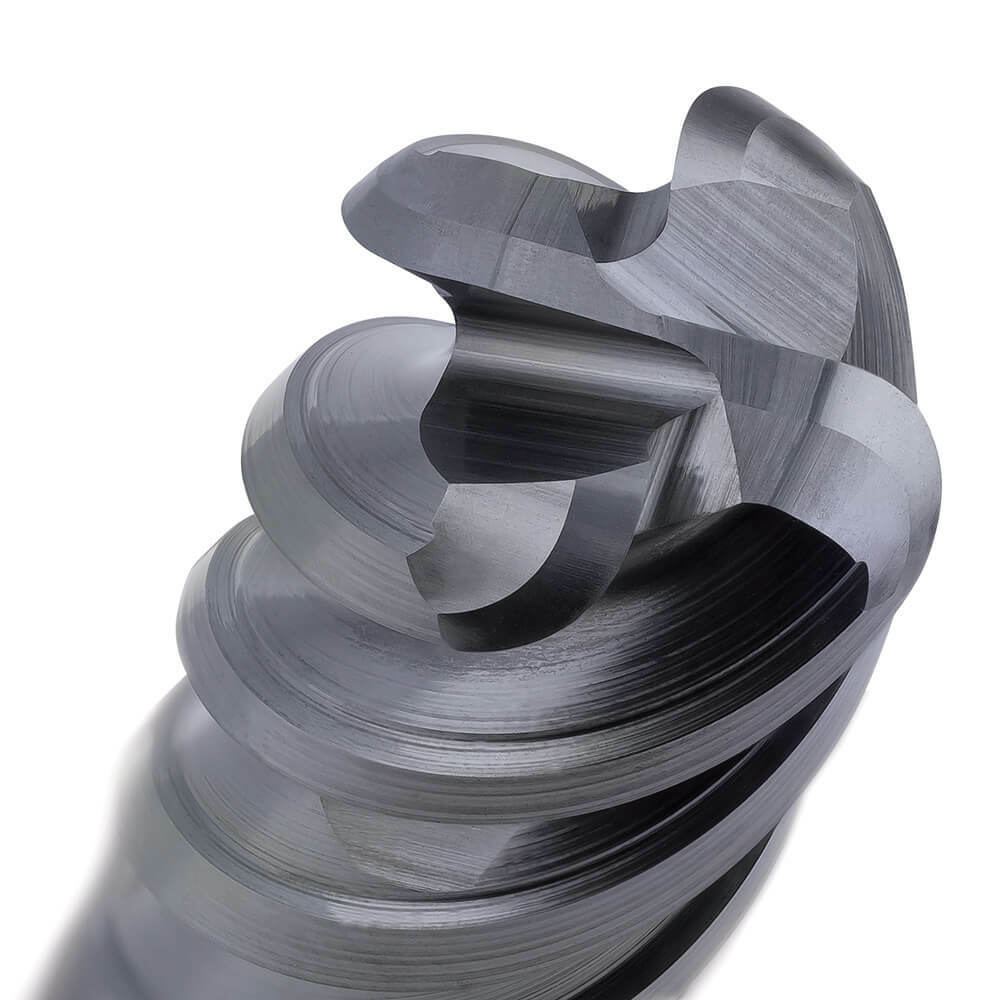 Sutton E564 Metric 4 Flute Corner Radius Endmill VHM Ultra AlCrN - AIMS Industrial Supplies