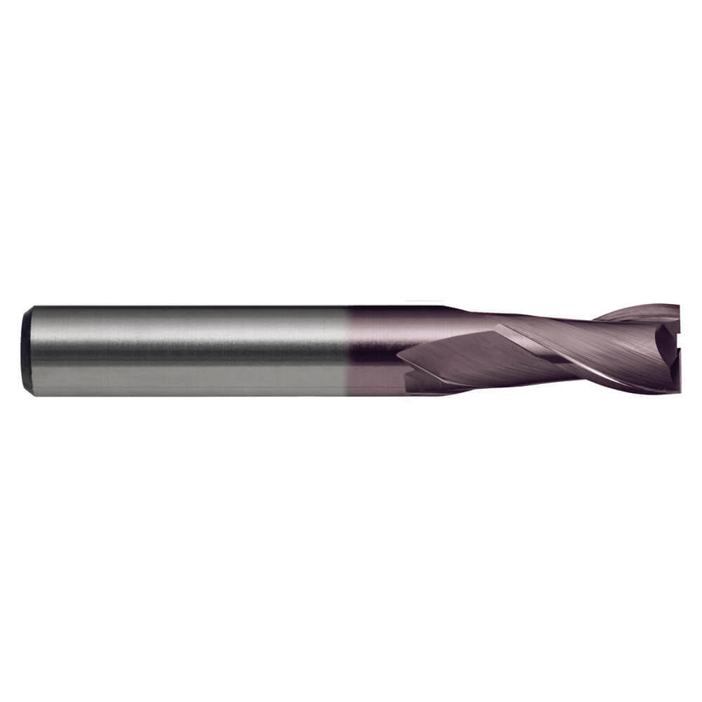 Sutton E603 Metric 2 Flute Endmill - Carbide VHM TiAlN - Regular - AIMS Industrial Supplies