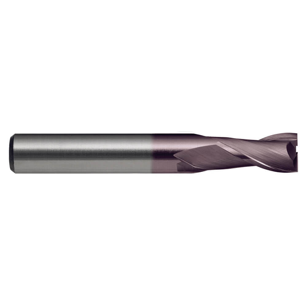 Sutton E603 Metric 2 Flute Endmill - Carbide VHM TiAlN - Regular - AIMS Industrial Supplies