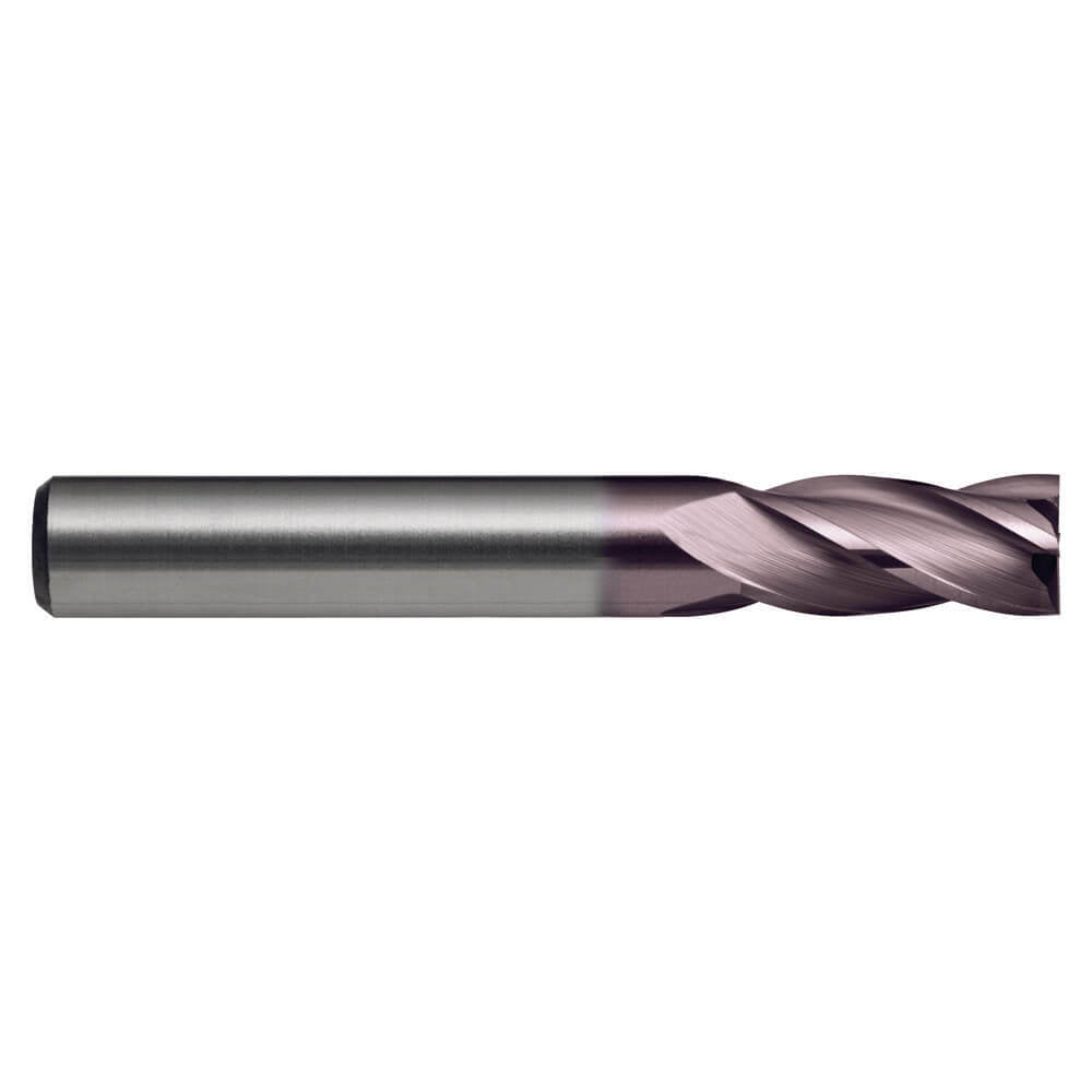 Sutton E6040300 3mm x 3mm 4 Flute Endmill - Carbide VHM TiAlN - Regular