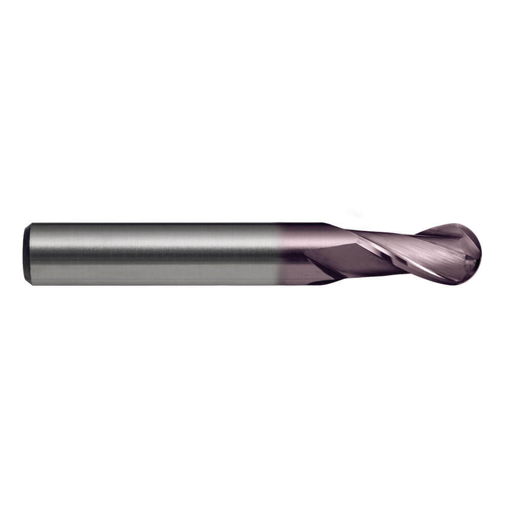 Sutton E6051800 18 x 18mm 2Flute BallNose Slot Drill Carbide TiAlN Regular