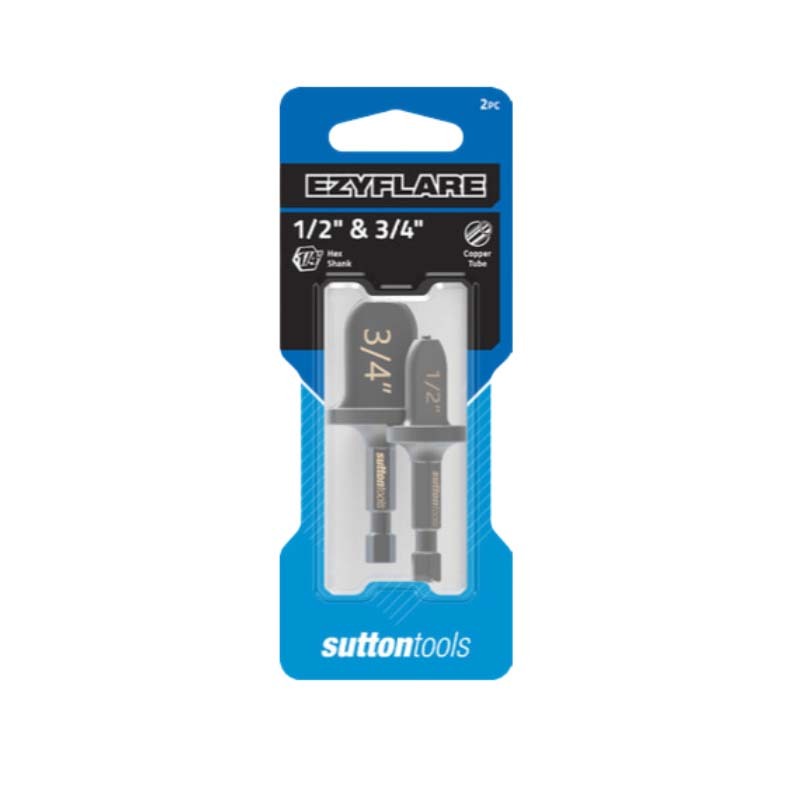 Sutton Flaring Tool Bit - EzyFlare Set 3/4" Hex Shank1