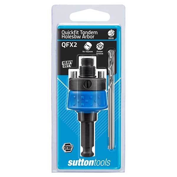 Sutton H103QFX2 14-152mm Quick Fit Hole Saw Arbor