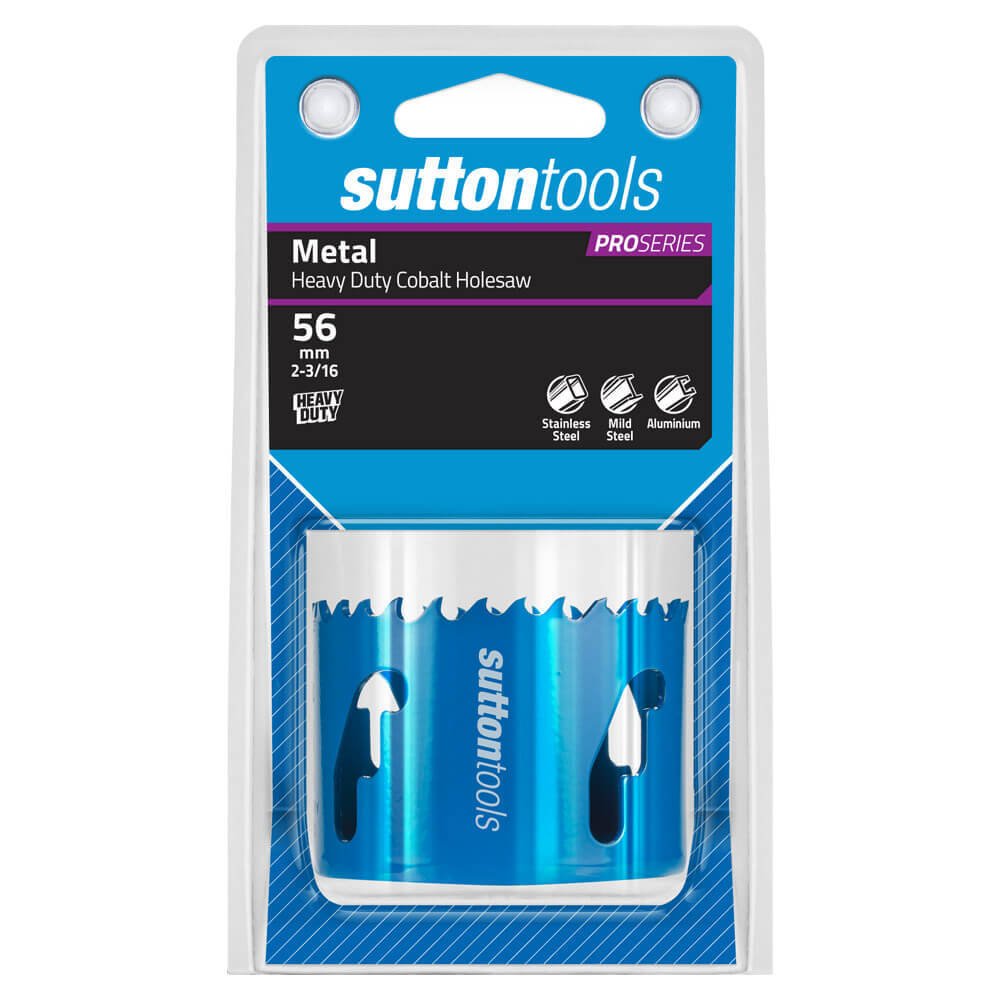 Sutton H105 Bi - Metal Cobalt Holesaw Heavy Duty - 14mm to 152 mm - AIMS Industrial Supplies