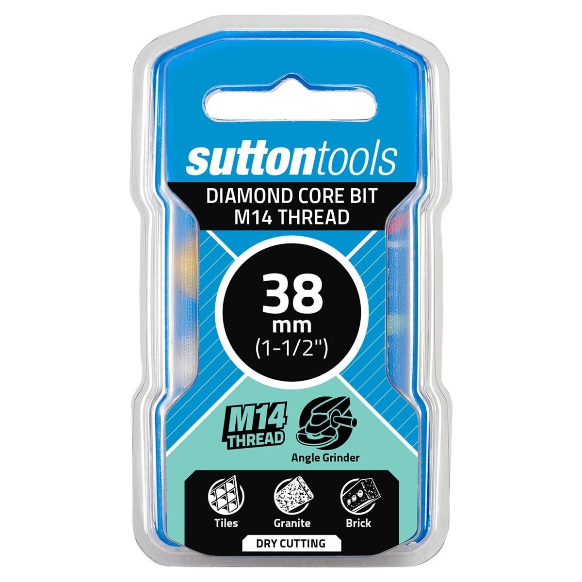 Sutton H116 Diamond Core Bit - M14 - AIMS Industrial Supplies