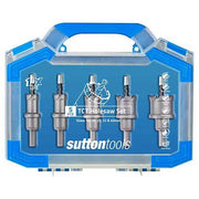 Sutton H1170005 TCT Hole saw 25mm Cutting Depth Set , 5 Pieces1