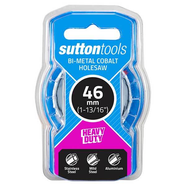 Sutton H1250460 46mm Bi-Metal Cobalt Hole Saw