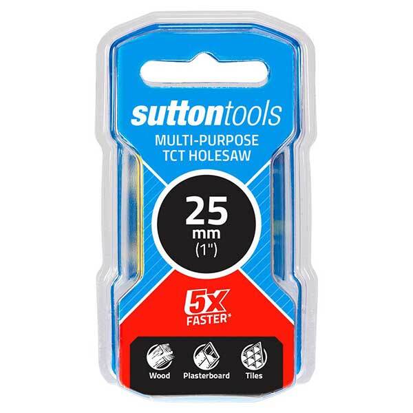 Sutton H1270250 25mm Multi-Purpose TCT Hole Saw