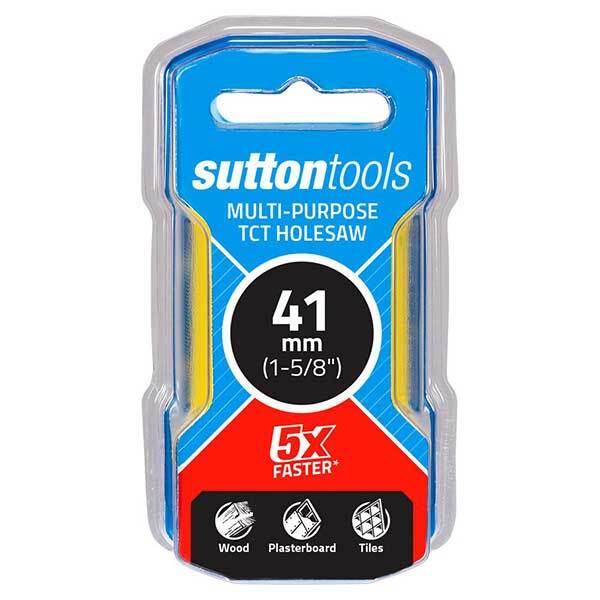 Sutton H1270410 41mm Multi-Purpose TCT Hole Saw