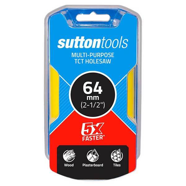 Sutton H1270640 64mm Multi-Purpose TCT Hole Saw