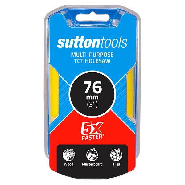 Sutton H1270760 76mm Multi-Purpose TCT Hole Saw