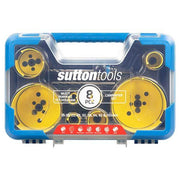 Sutton H127MP6 Multi-Purpose TCT Carpenter Holesaw Set Pack of 8 - AIMS Industrial Supplies