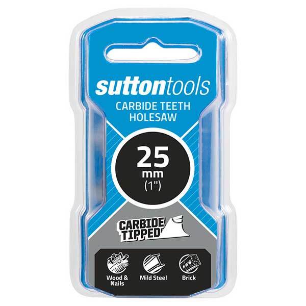 Sutton H1280250 25mm Carbide Tipped Hole Saw