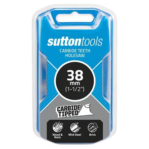 Sutton H1280380 38mm Carbide Tipped Hole Saw