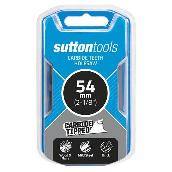 Sutton H1280540 54mm Carbide Tipped Hole Saw